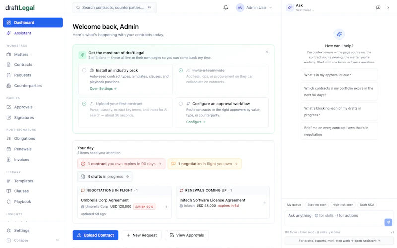draftLegal screenshot 2