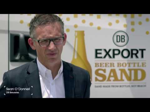 THE DB EXPORT BEER BOTTLE SAND MACHINE media 1