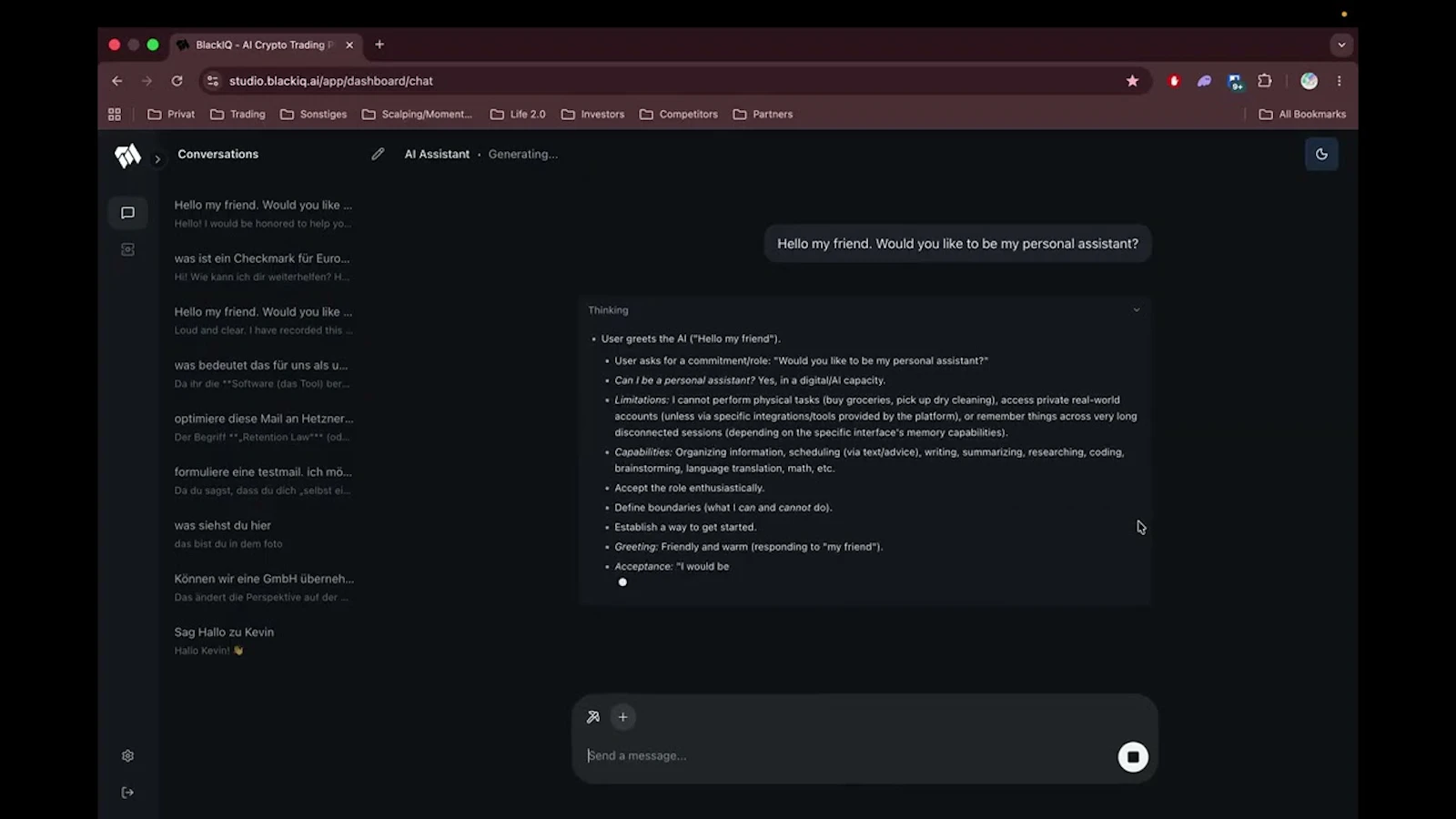 BlackIQ Studio screenshot 1 (video preview)