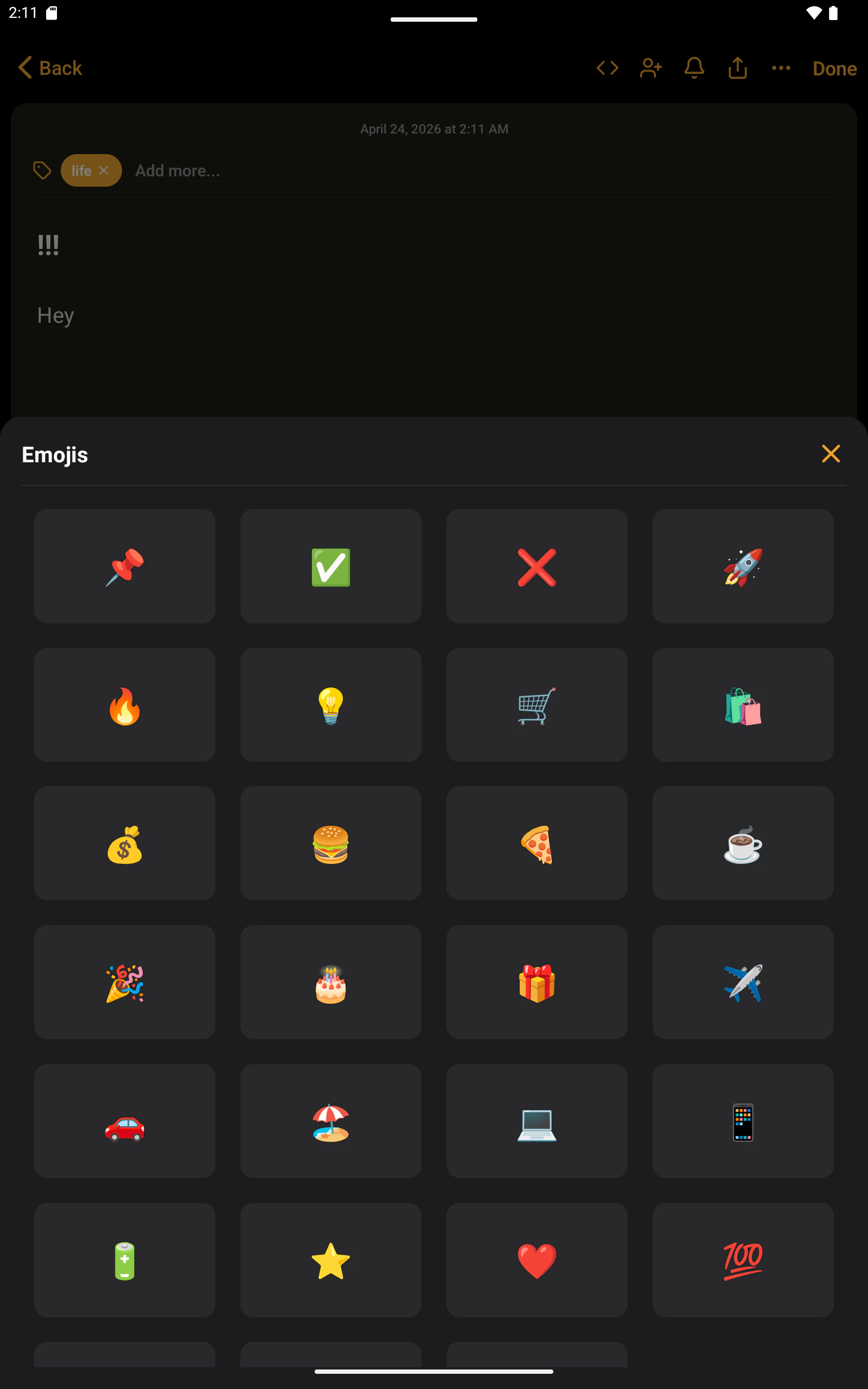 Notes screenshot 6