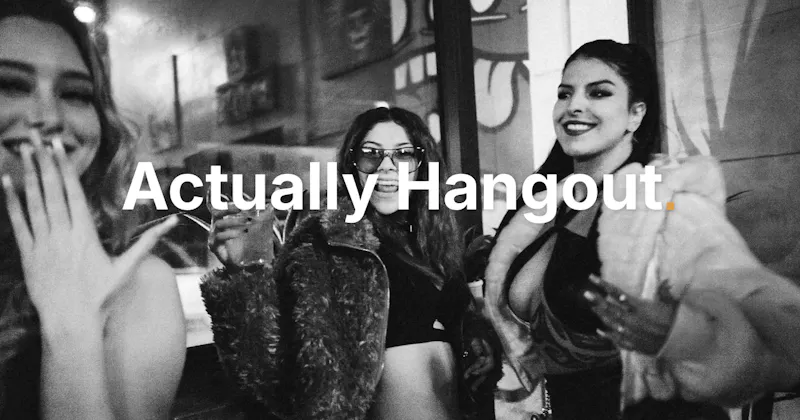 Actually Hangout screenshot 1