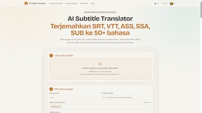 AI Subtitle Translator gallery image