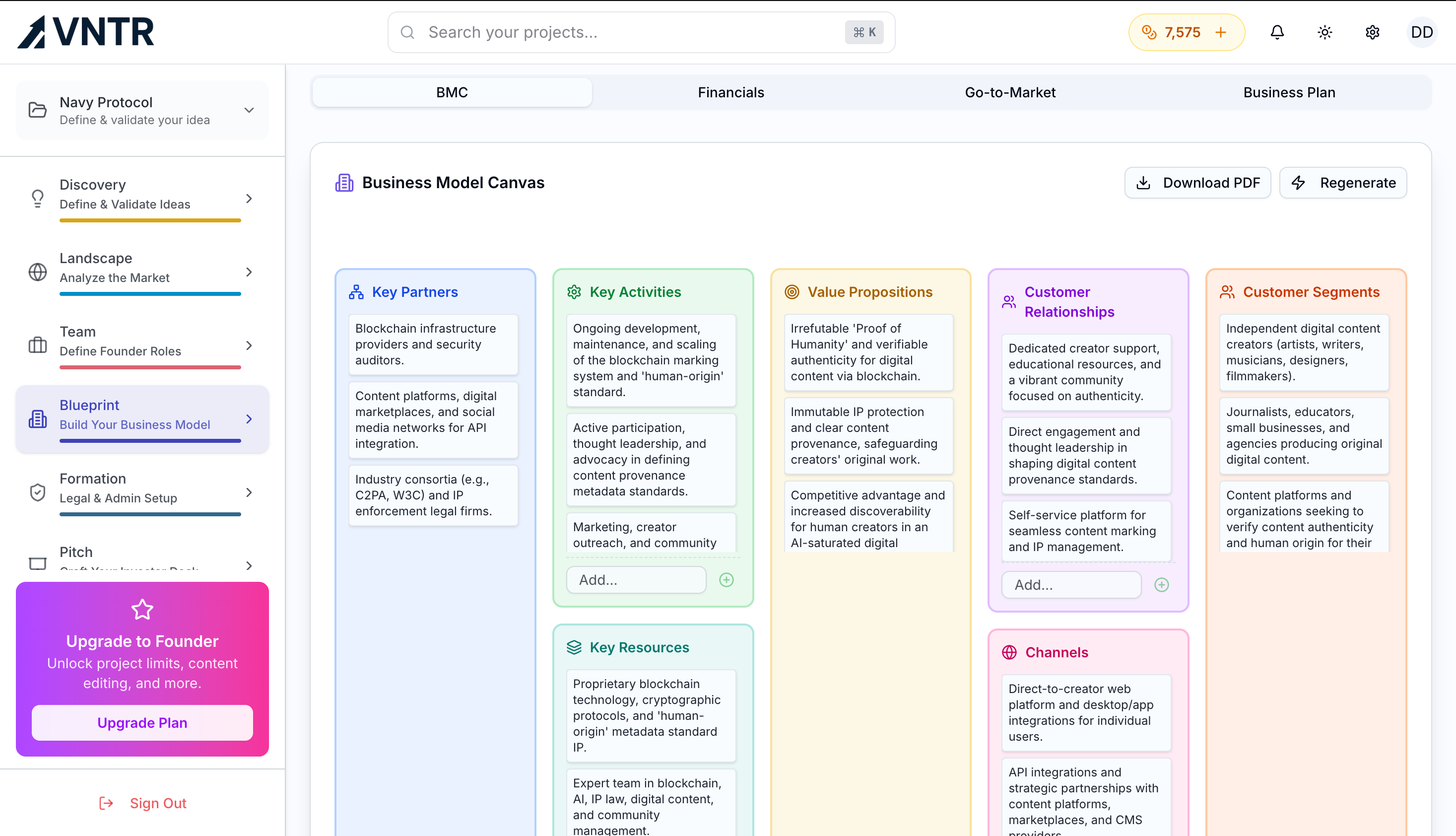 Média VNTR - vntr.moi.le côté business, géré pour les fondateurs 7