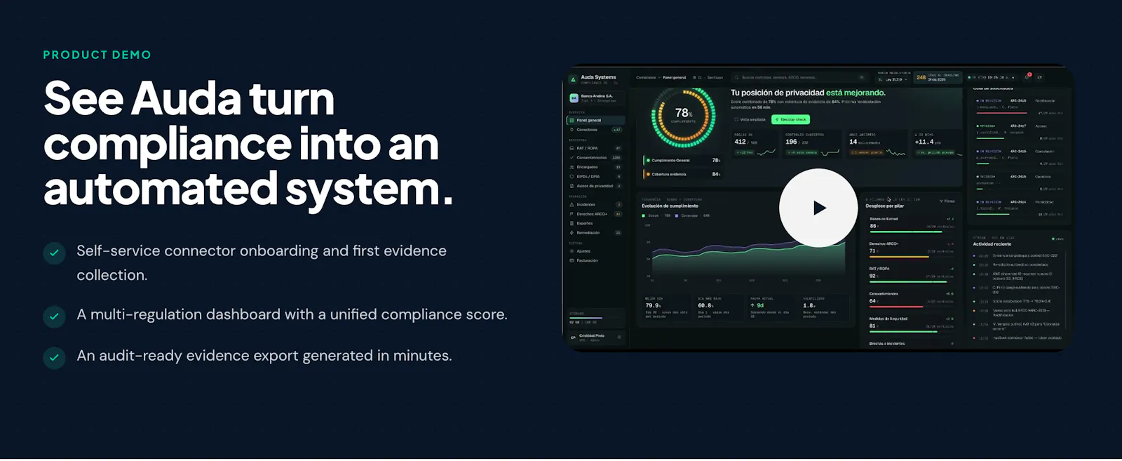 Auda Systems screenshot 3