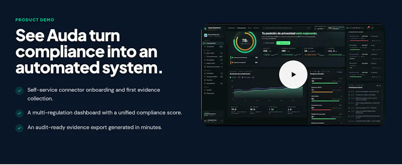 Auda Systems screenshot 3