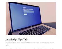 Coding Tips Tab: A Chrome Extension by Codecademy media 2