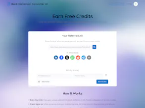 Bank Statement Converter AI gallery image
