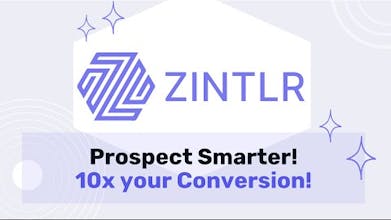Zintlr-Logo, das eine neue Ära in der Prospektion repräsentiert.