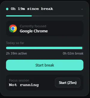 Vigil - OpenSourced TimeTracking App gallery image