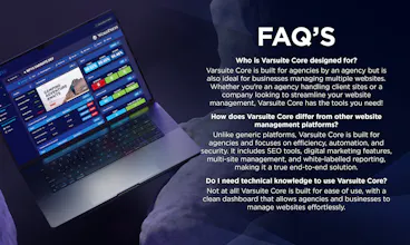 Varsuite Core - One Dashboard, All Sites gallery image