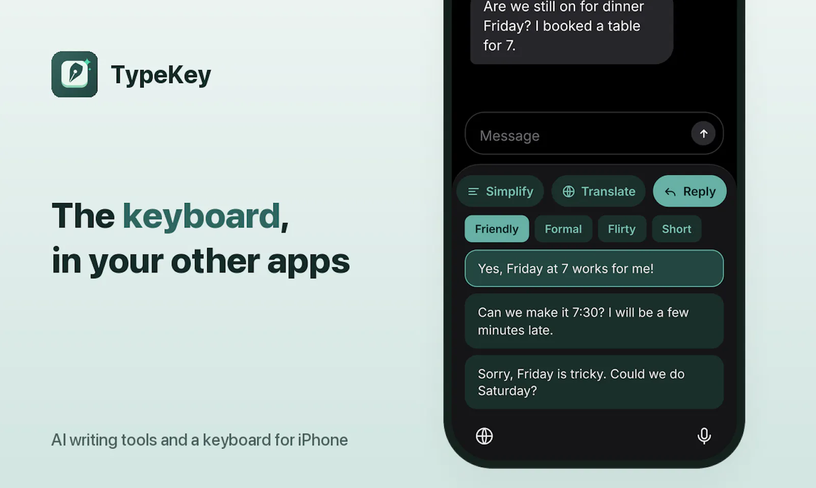 TypeKey screenshot 6