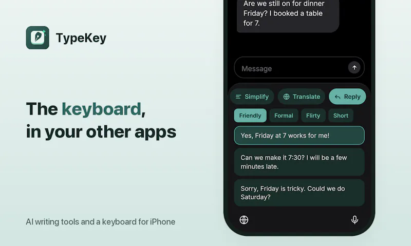 TypeKey screenshot 6