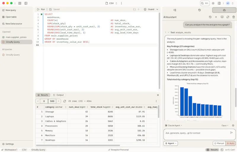 Rowpilot screenshot 4
