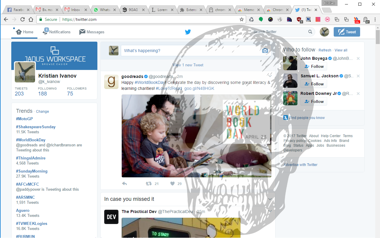 Mindfulness Chrome Extension gallery image