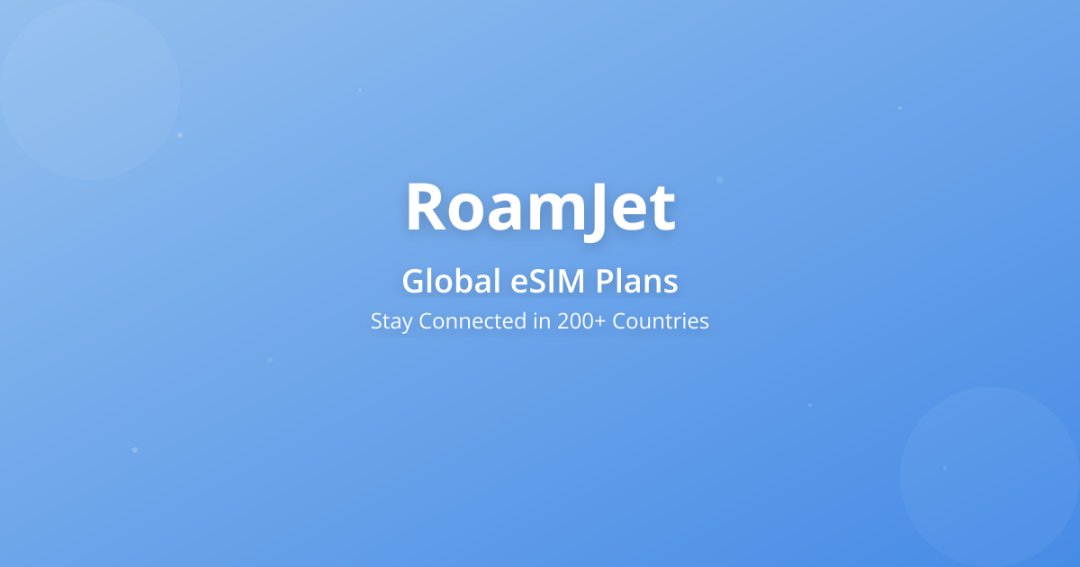 RoamJet gallery image