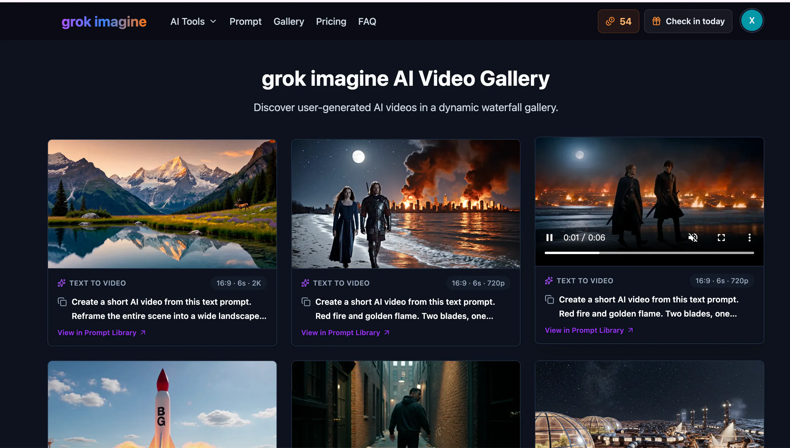 Grok Imagine gallery image