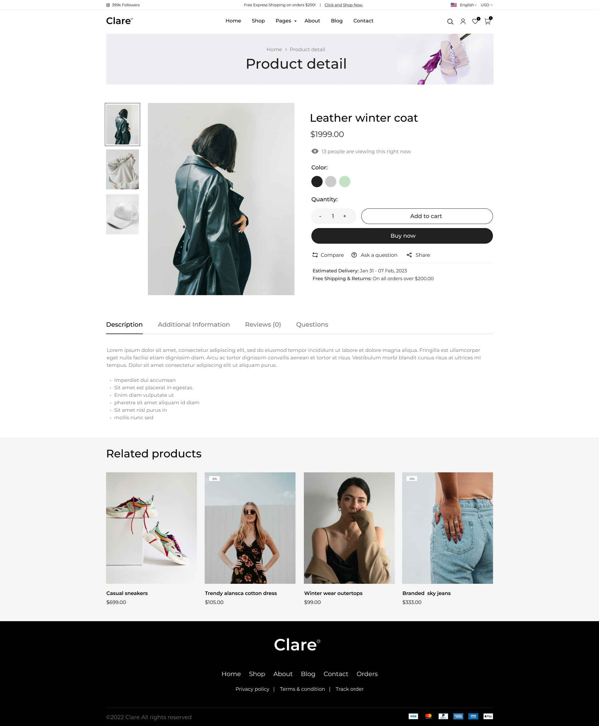 Next.js Template eCommerce media 22