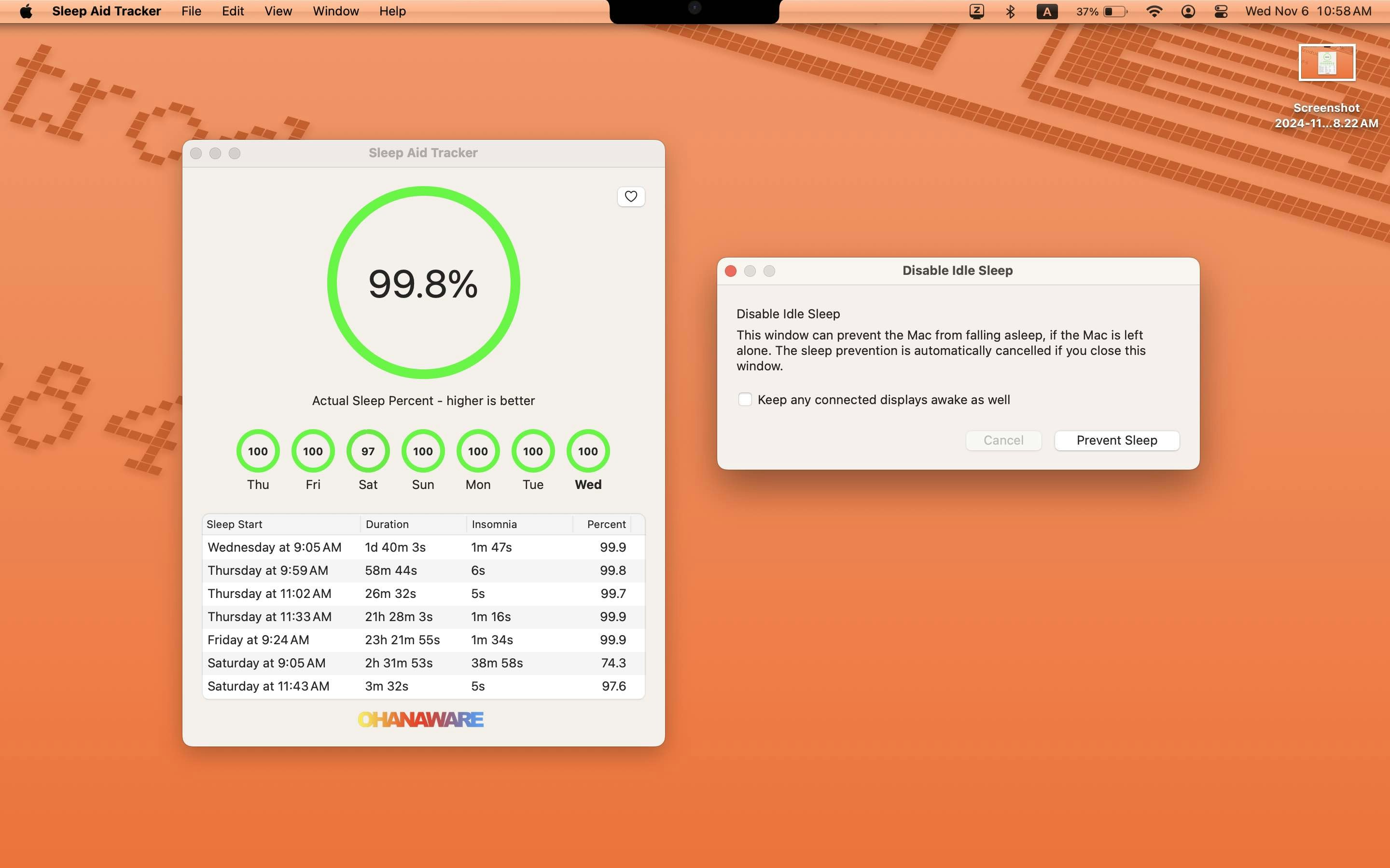 Sleep Aid Tracker - Ontdek hoe goed uw Mac daadwerkelijk slaapt media 2
