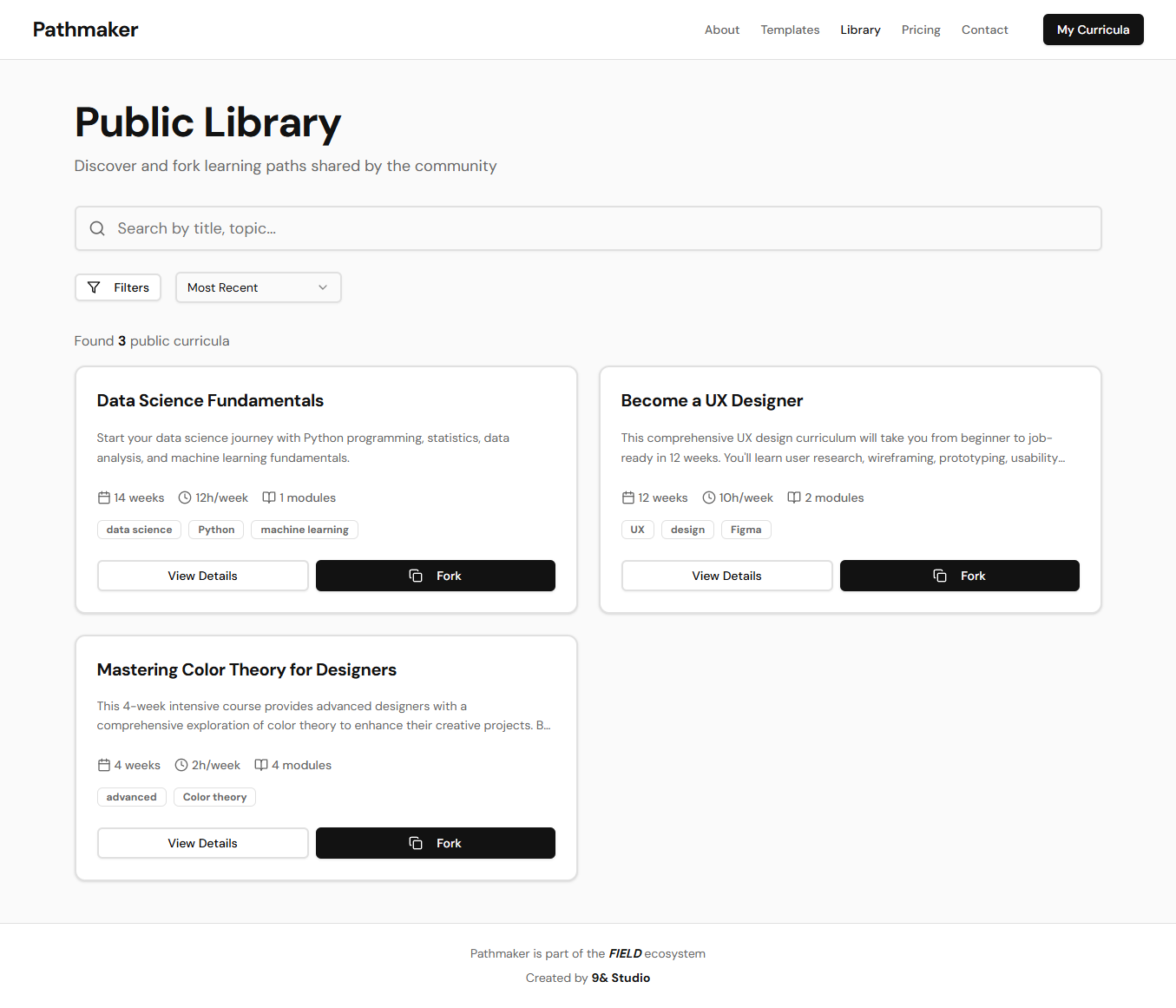 Pathmaker - Screenshot 4 showing product features and functionality
