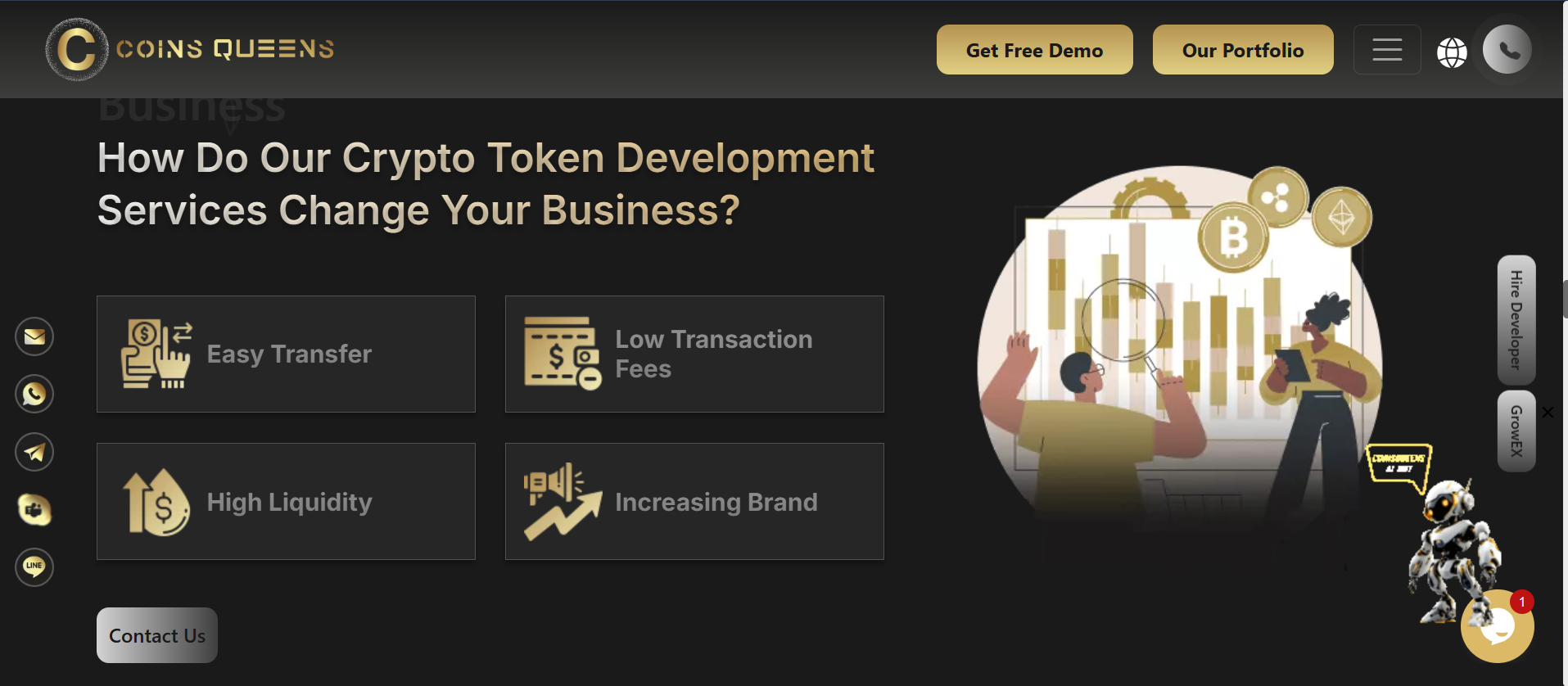 Crypto Token Development gallery image