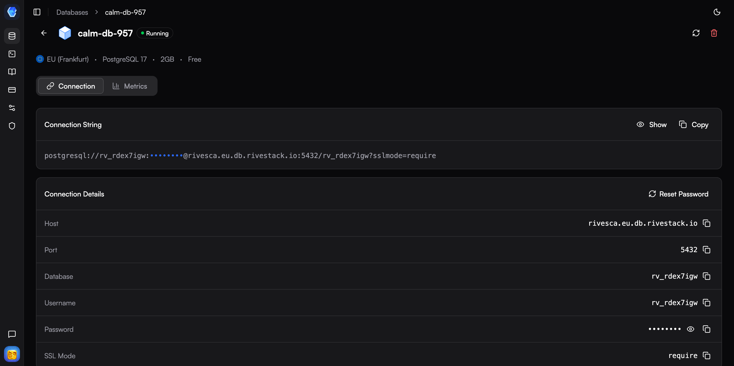 Rivestack - Screenshot 3 showing product features and functionality