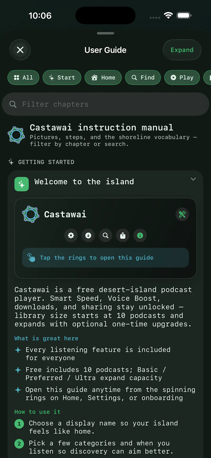 Castawai Podcast Player screenshot 5
