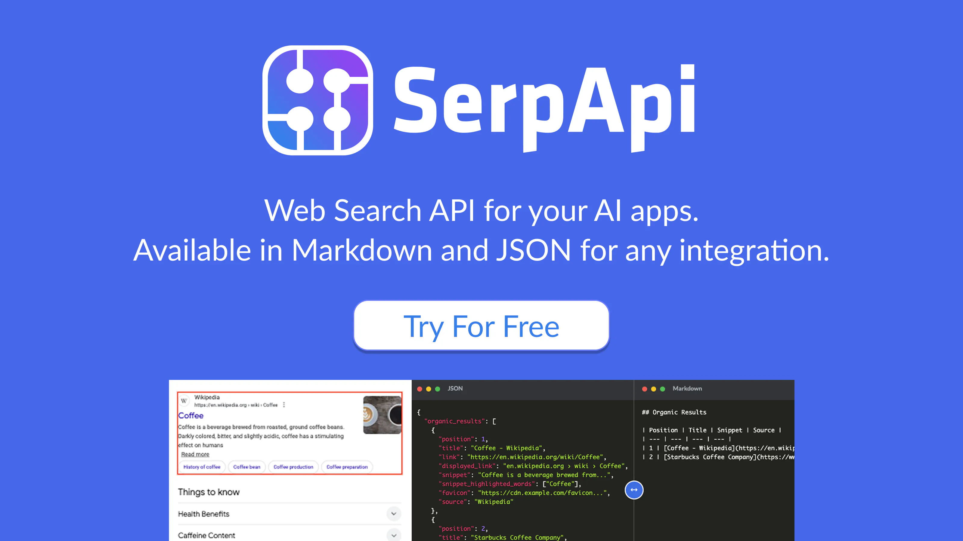 SerpApi screenshot 1