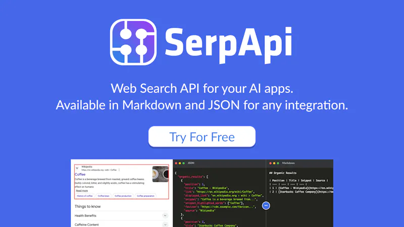 SerpApi screenshot 2
