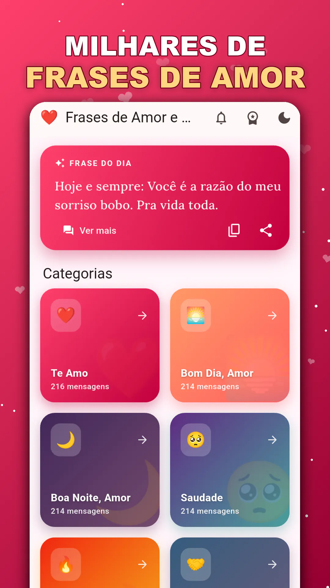 Frases para Status do WhatsApp - 10 Apps gallery image