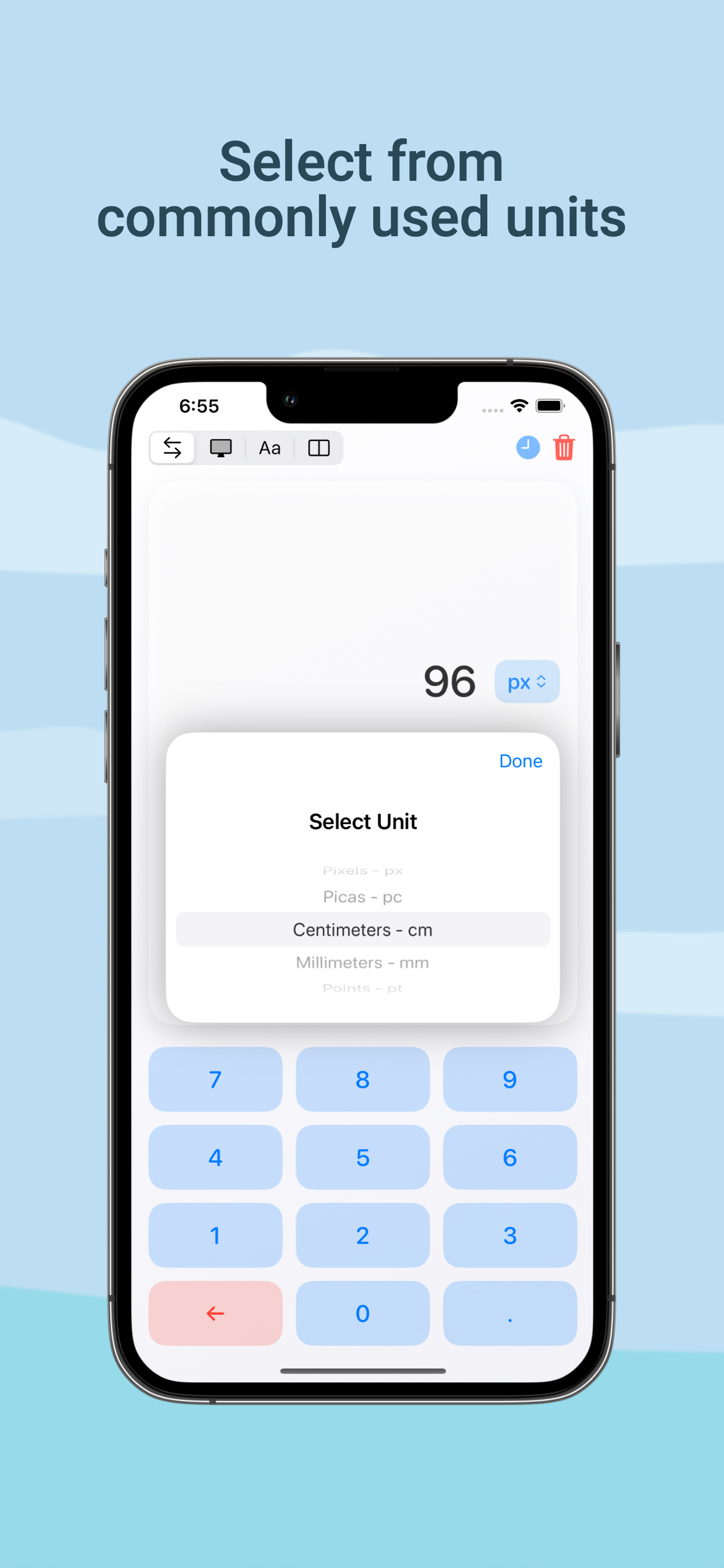Média Convertisseur Pixel Pro - Convertir des pouces en pixels et DPI - Construit pour les concepteurs et les développeurs 2