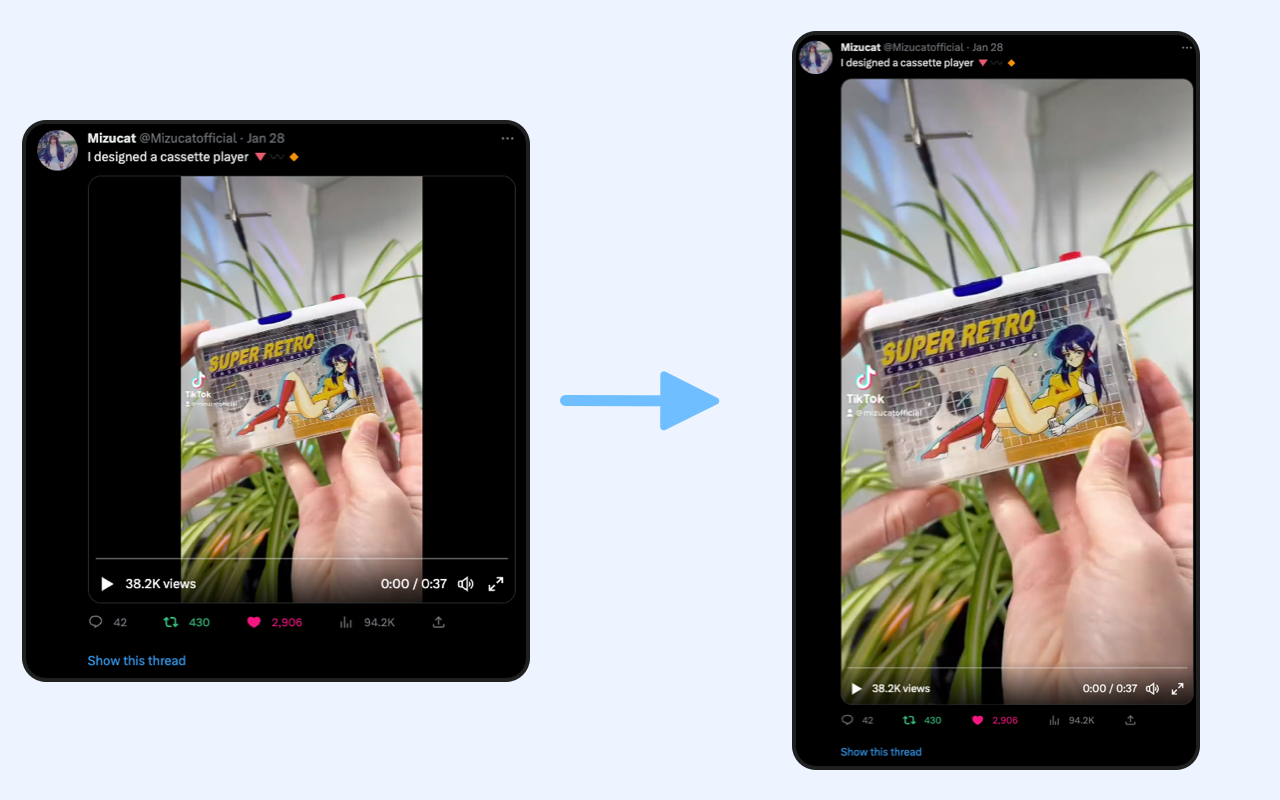 وسائط uncropper - صور ومقاطع فيديو غير متوفرة على Twitter 5