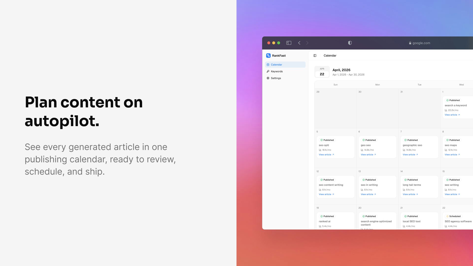 RankFast gallery image