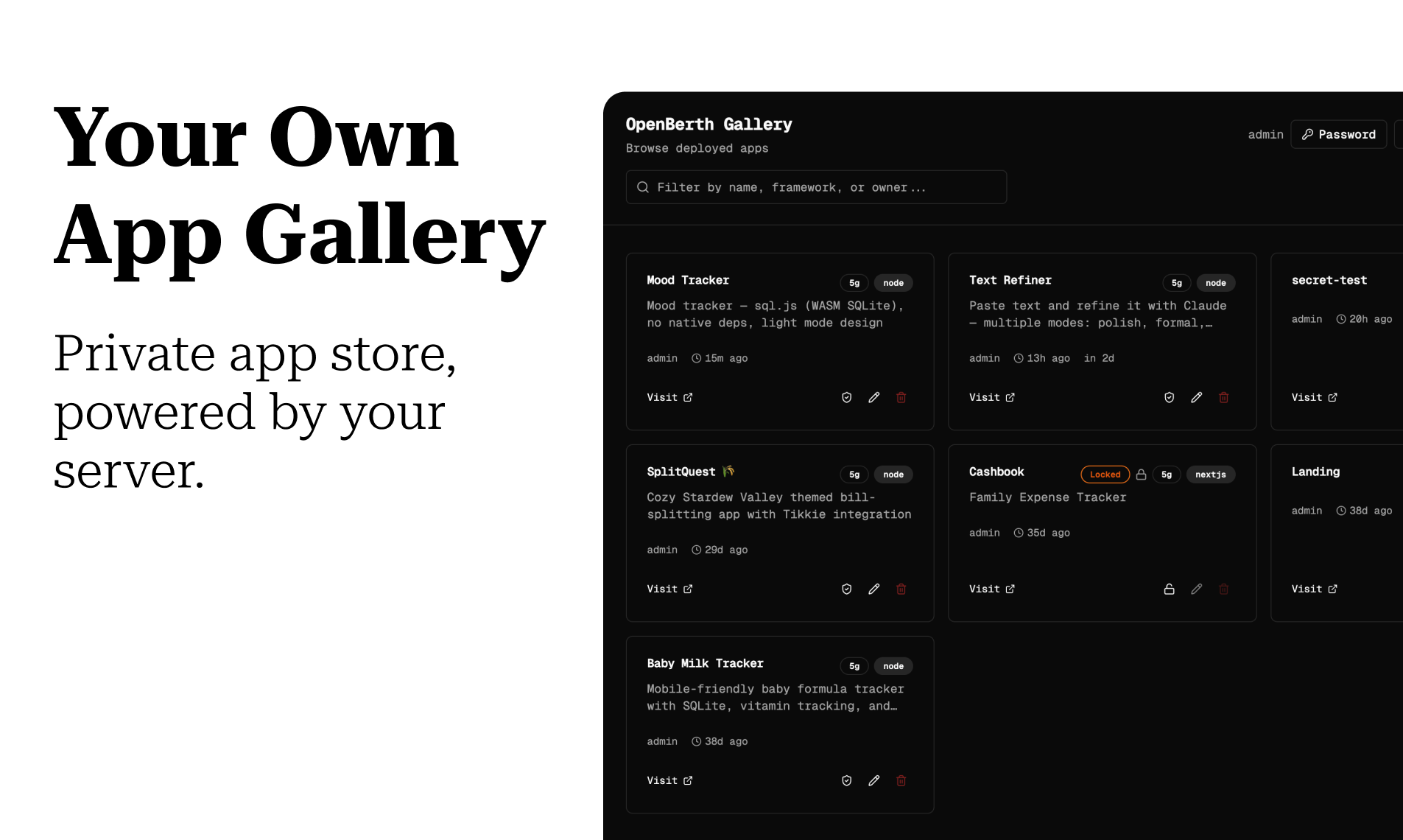 OpenBerth gallery image