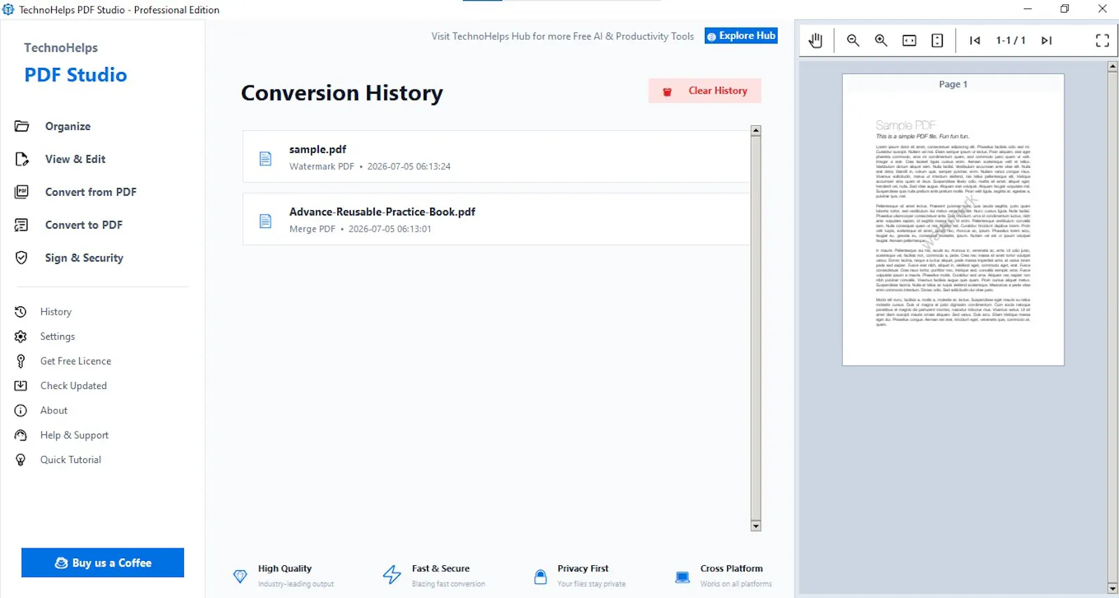 TechnoHelps PDF Studio screenshot 7
