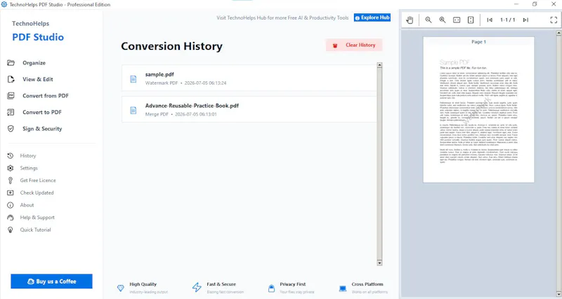 TechnoHelps PDF Studio screenshot 7
