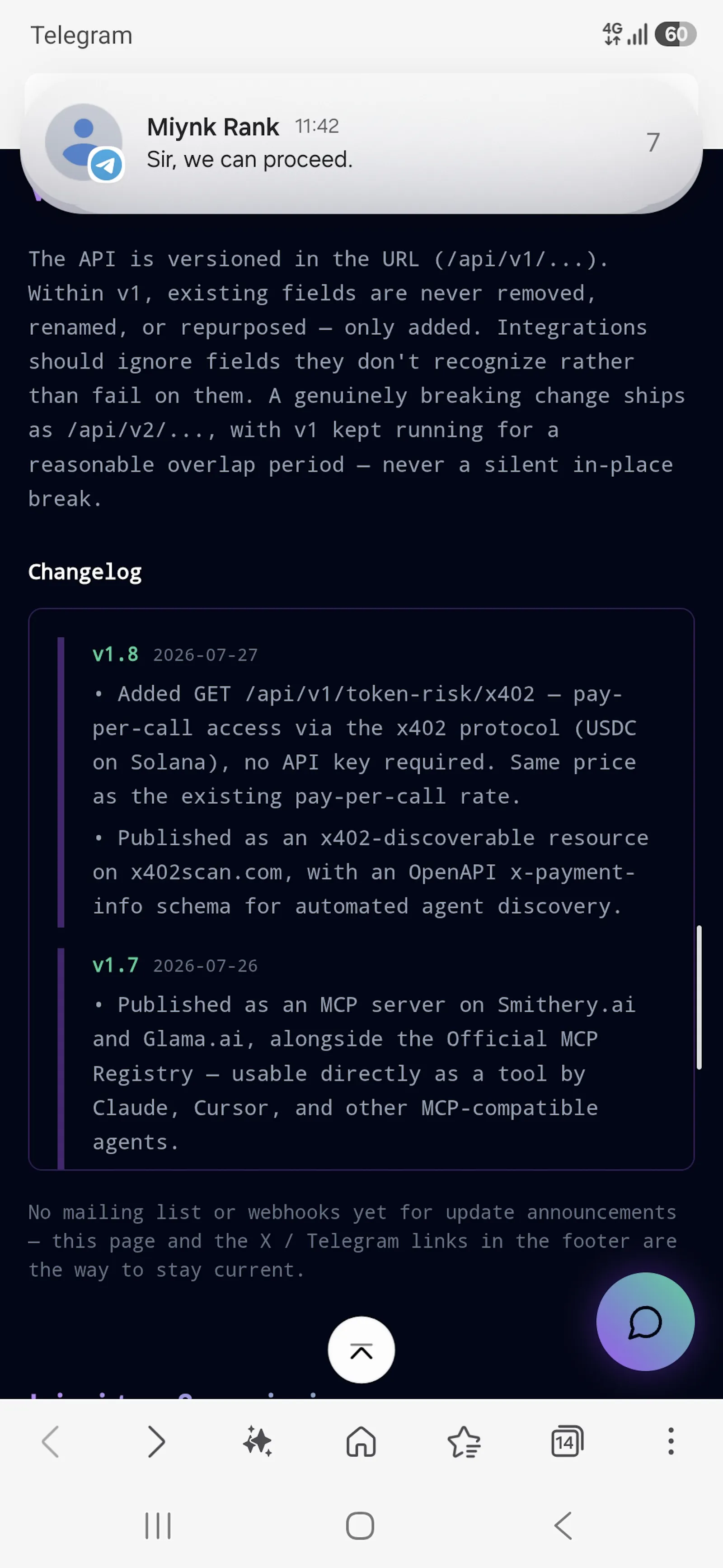 Risk-Data API screenshot 4