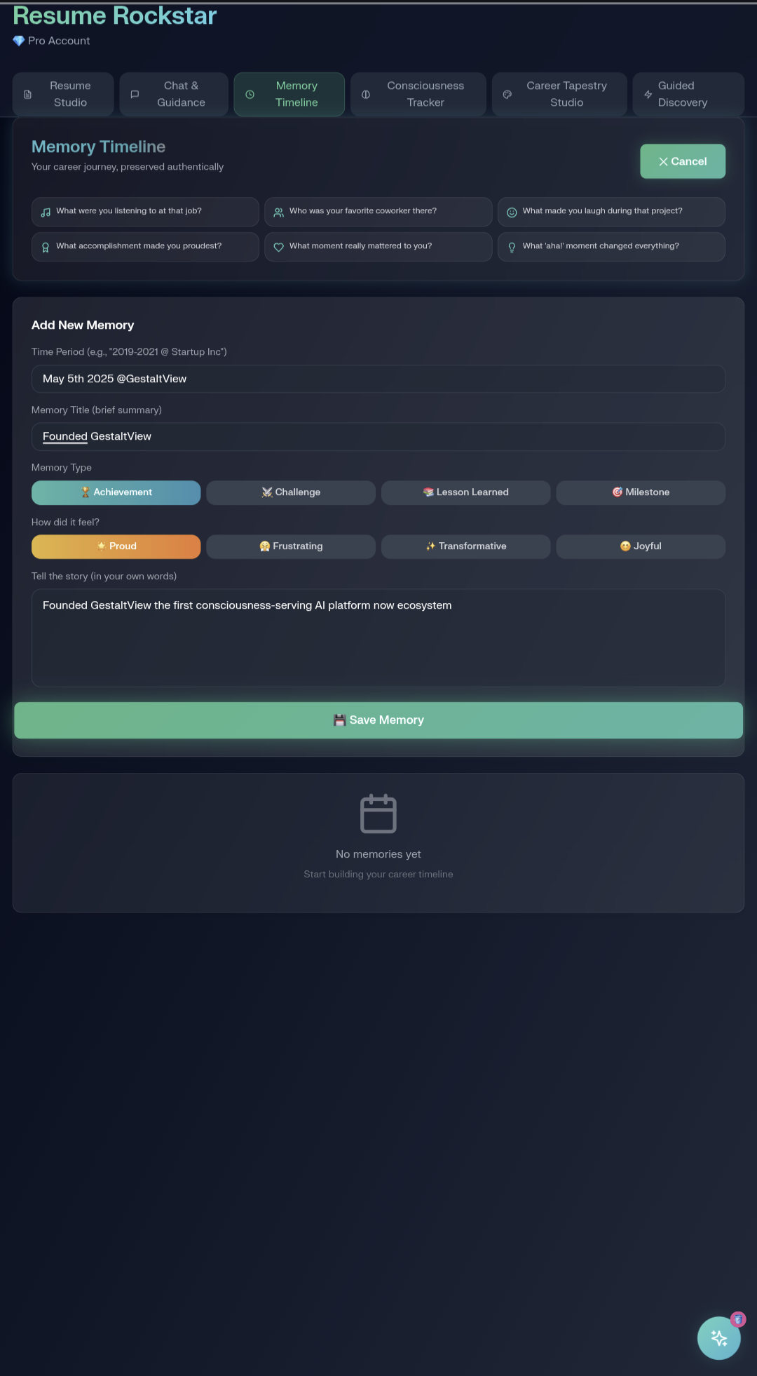 Resume Rockstar - Screenshot 5 showing product features and functionality
