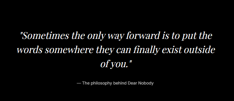 Dear Nobody gallery image