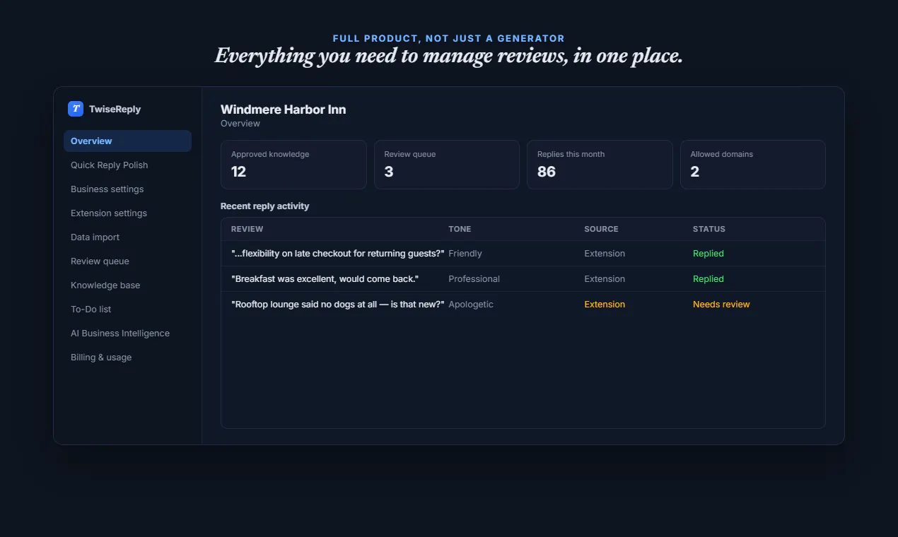 TwiseReply gallery image