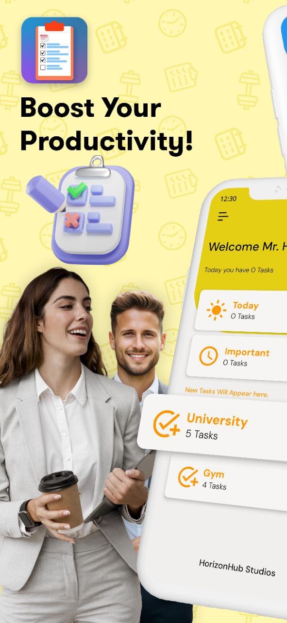 Média Dodazzle à faire et sous-tâches - Belle application de tâche d'inspiration moderne avec design attrayant 1