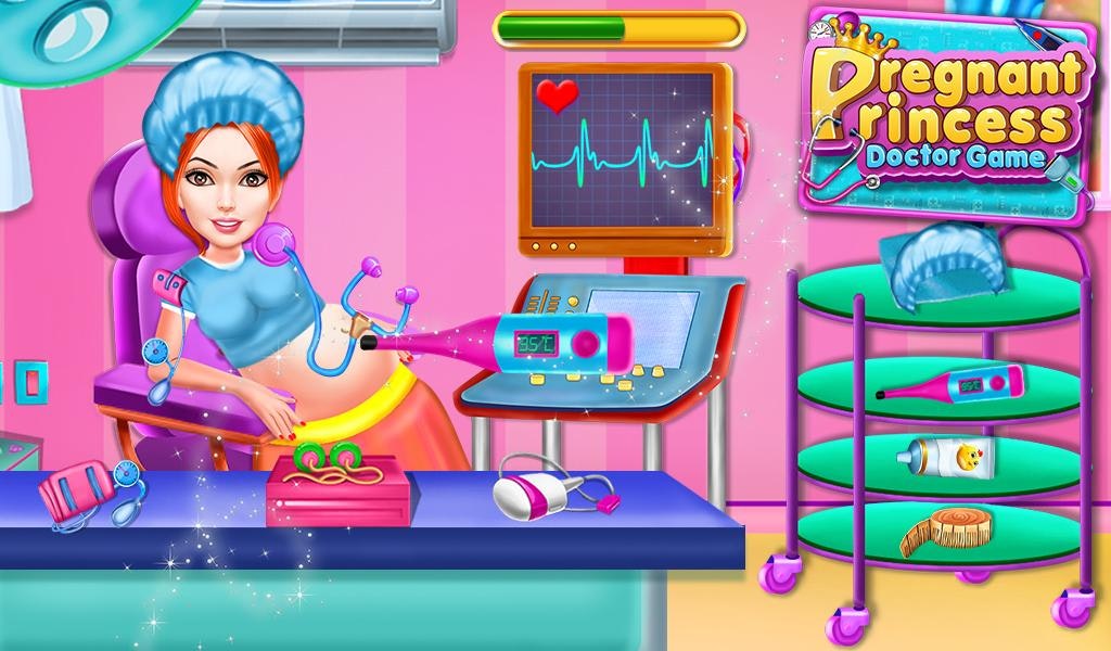 Pregnant Princess Doctor Game gallery image