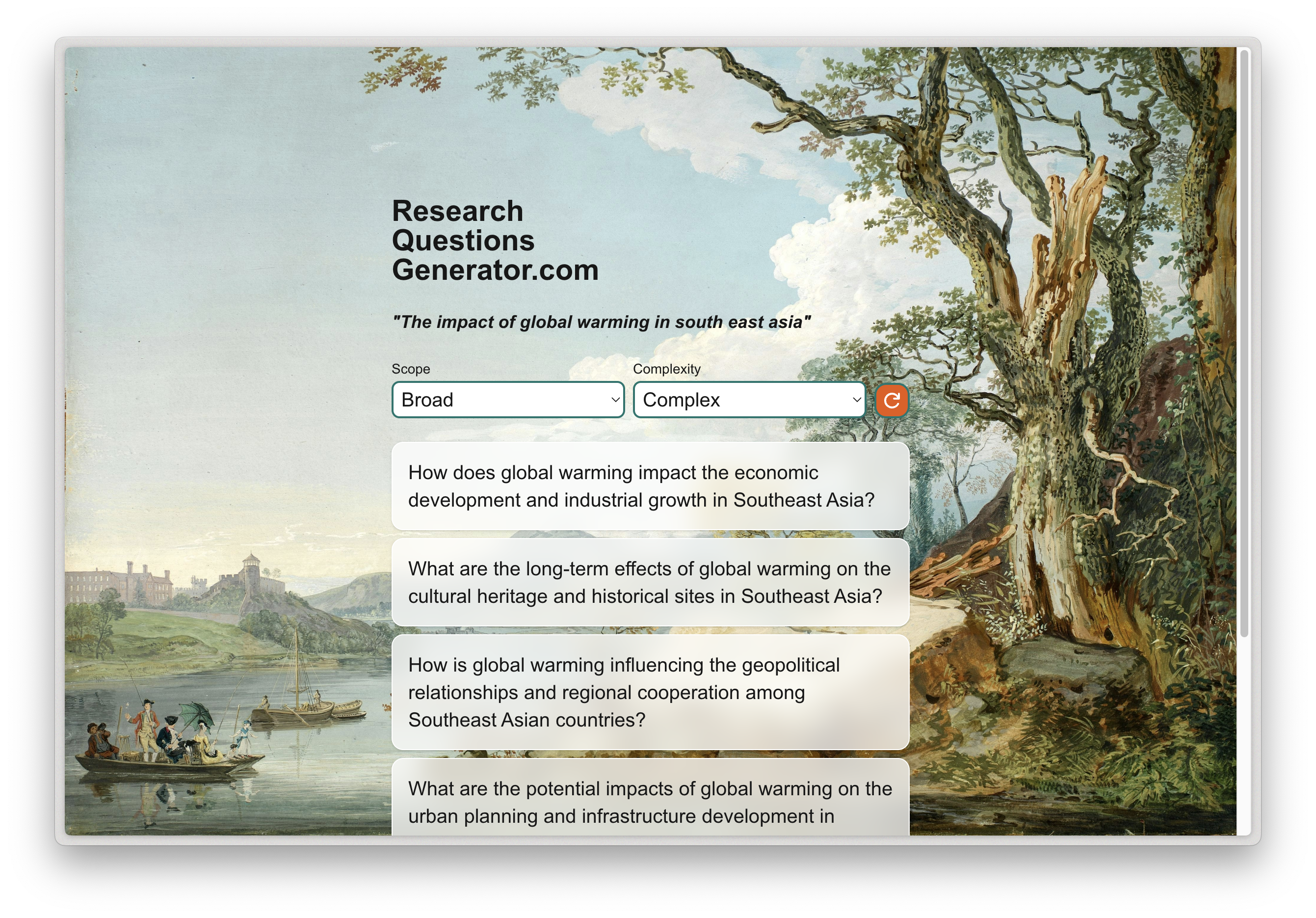 Research Questions Generator gallery image
