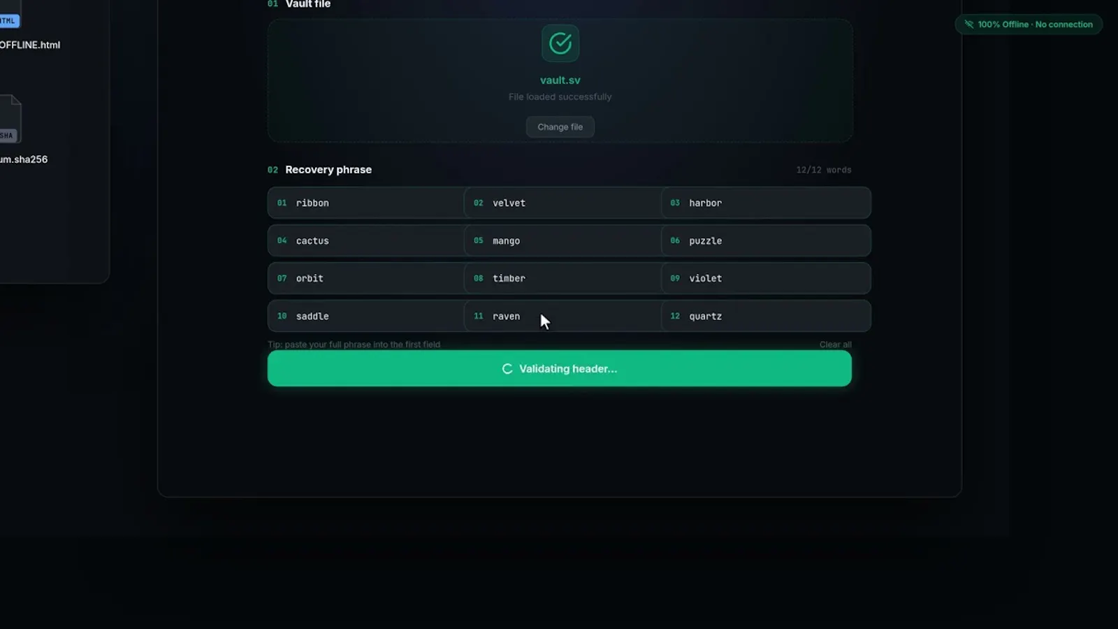 Selvum screenshot 1 (video preview)