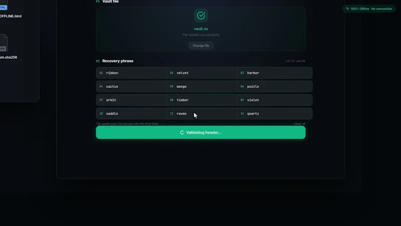 Selvum screenshot 1 (video preview)