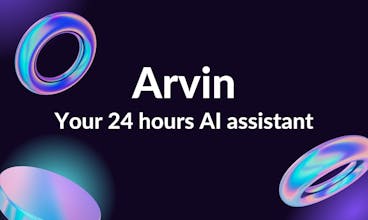 تمتد Arvin 3.0 Chrome Extension بسلاسة وتتكامل بشكل متكامل مع متصفحك