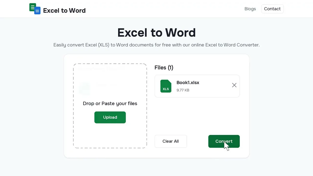 Excel to Word Converter gallery image