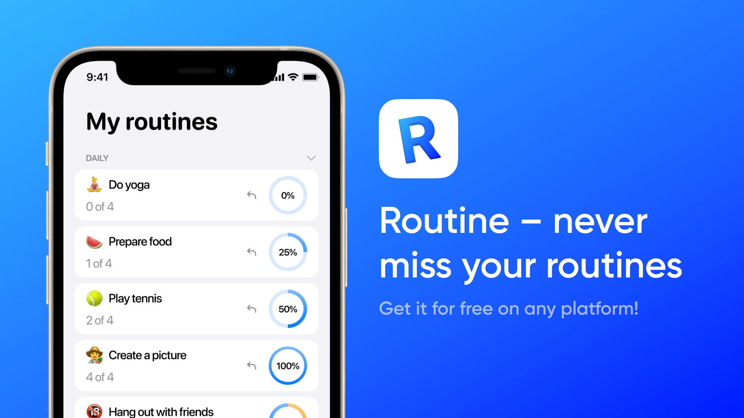 Routine - Daily Tracker media 1