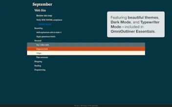 OmniOutliner 5 gallery image