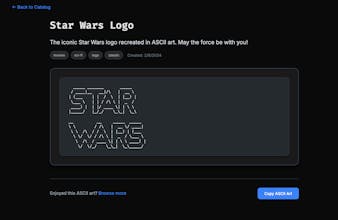 ASCII Art Catalog gallery image