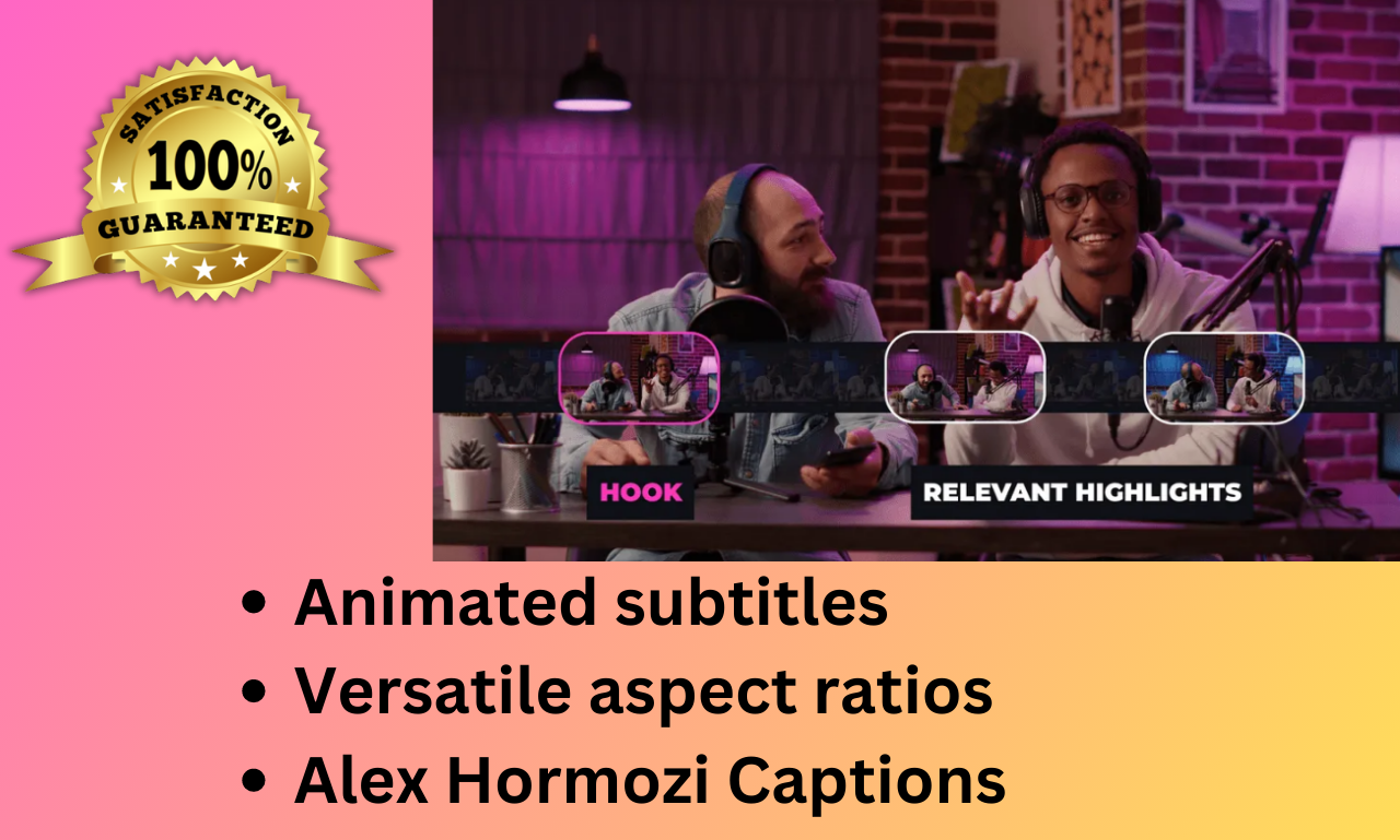 1 hour long videos into shorts reels media 2